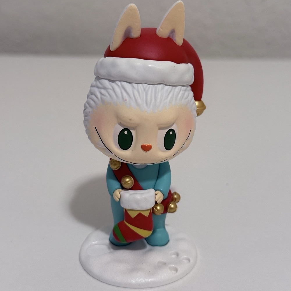 Pop Mart Labubu The Monsters Lets Christmas Together Pyjamas Figure